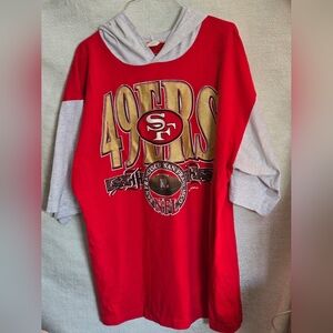 San Francisco 49ers Kids Red and Gray Shirt